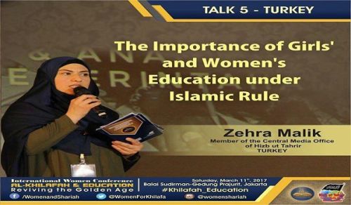 Talk 5:The Importance of Girls’ and Women&#039;s Education under Islamic Rule