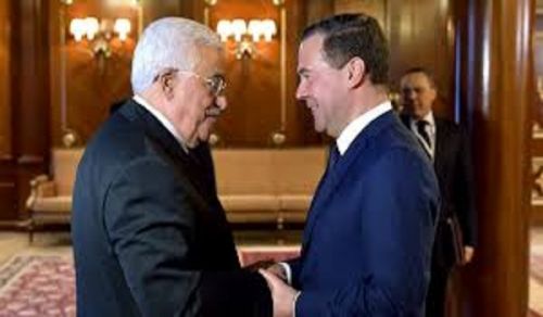The Palestinian Authority Does Not Refuse a Hand Shake even if it is Medvedev the Murderer of the Elderly, Children, and Women