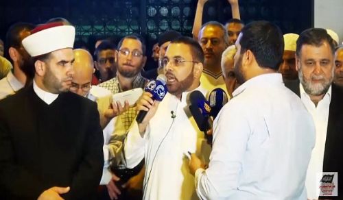 Wilayah Lebanon: Speech in the Protest in Nour Square to demand the release of Sheikh Bassam Taras