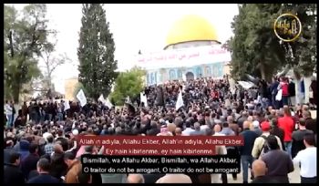 Al-Waqiyah TV: Aufruf von Masdschid al-Aqsa an seine Armeen um Palästina zu befreiten und das Kalifat zu errichten!