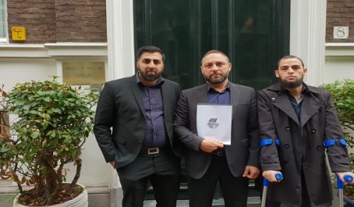 Europe: The Netherlands, Delegation to Pakistani Embassy in Support of Two Sisters who were Kidnapped