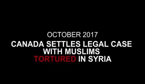 Canada settles legal case with Muslims tortured in Syria!